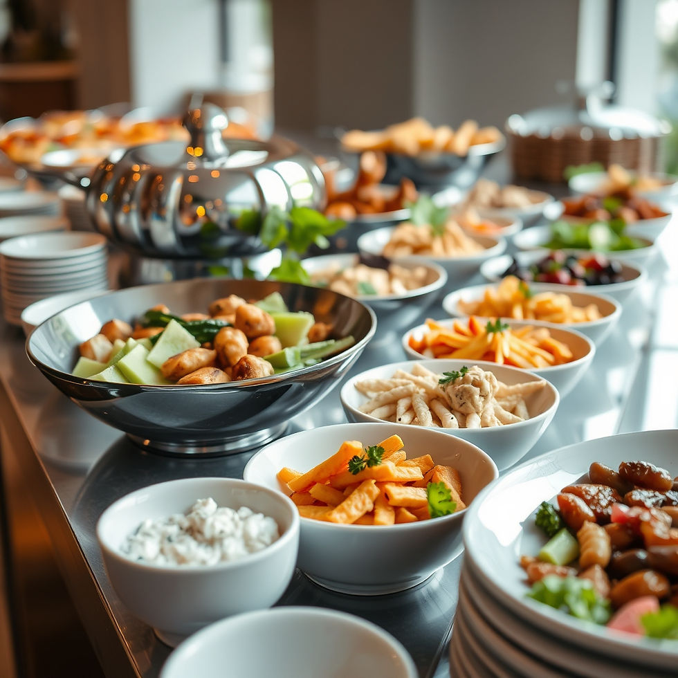 a beautiful catering image showing a variety of food in a buffet.jpg