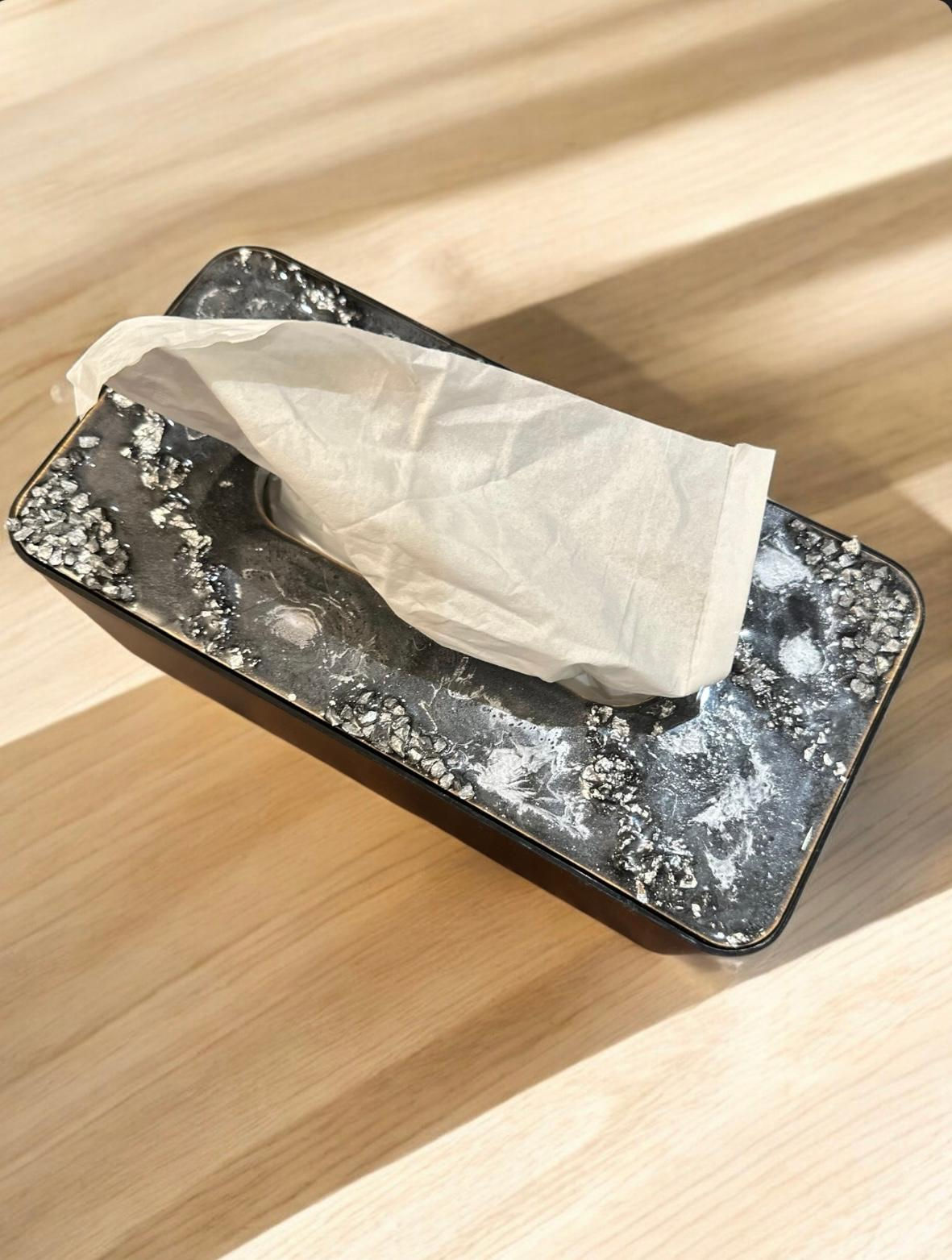 Midnight Tissue Box Cover