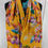 Thumbnail: WOMEN'S PASHMINA AUTUMN GARDEN TASSEL SCARF - MUSTARD