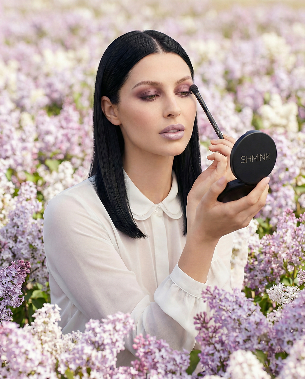 Thumbnail: #02 PRESSED POWDER FOUNDATION/BLUSH BUNDLE