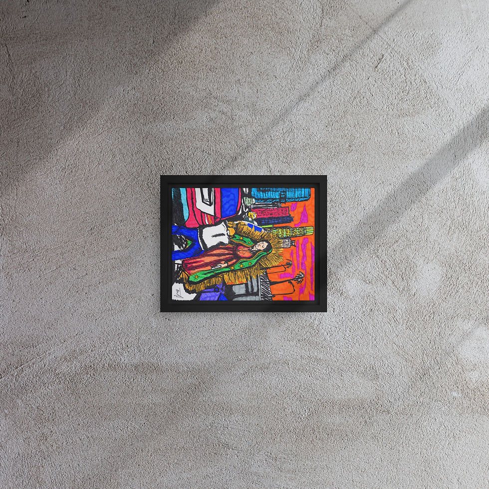 Thumbnail: VIRGENCITA 8x10 Terrance Greer PRINT