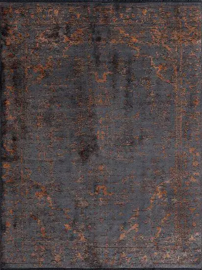 Grey & Brown Eclog Vintage Area Rug