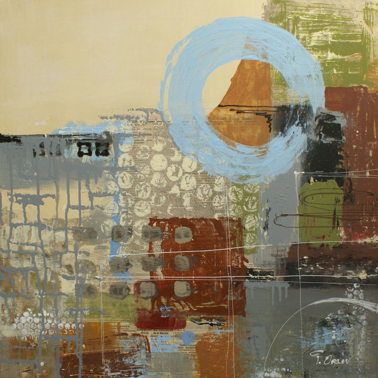 24" x 24" New York, Friday October 1863 