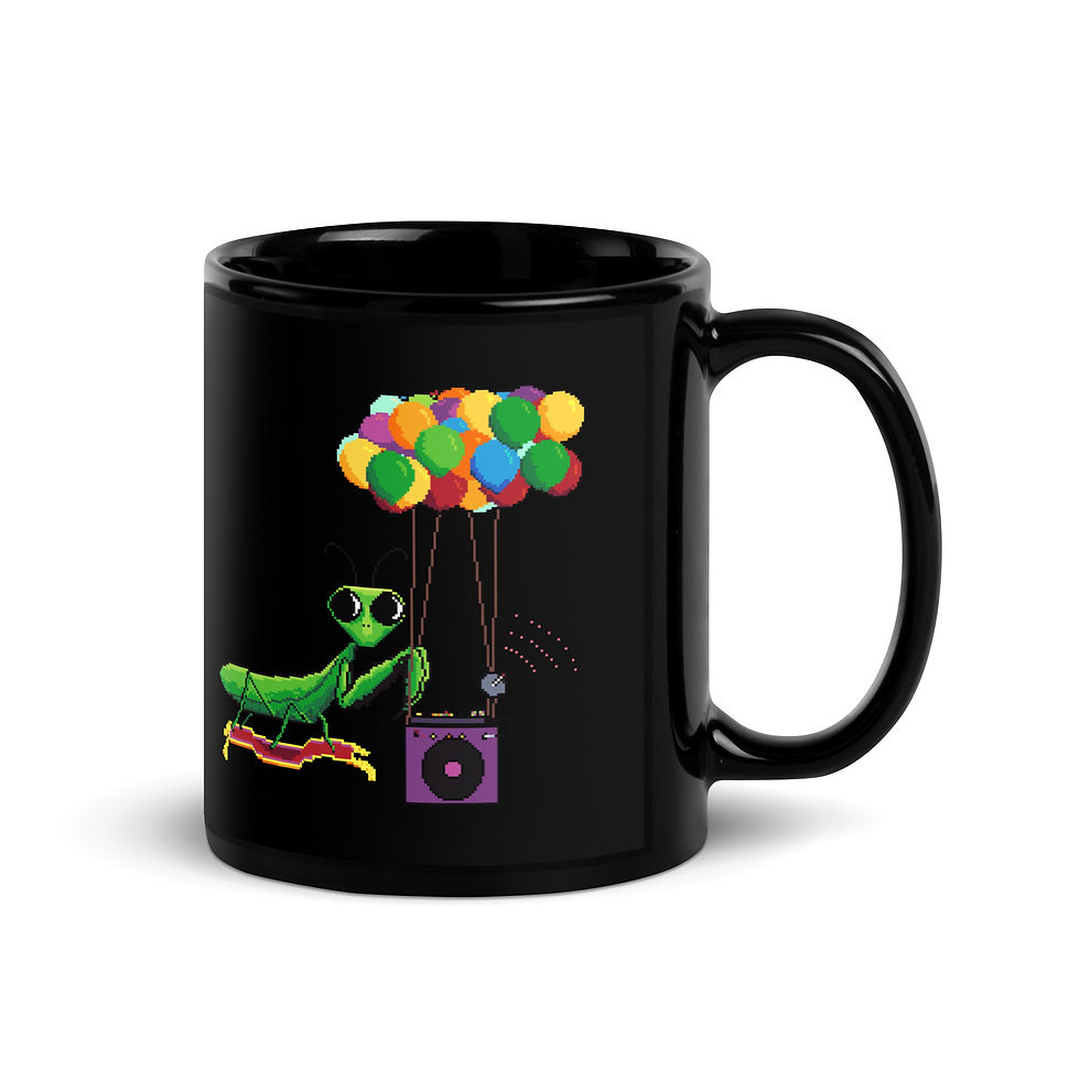 Thumbnail: Black Glossy Mug