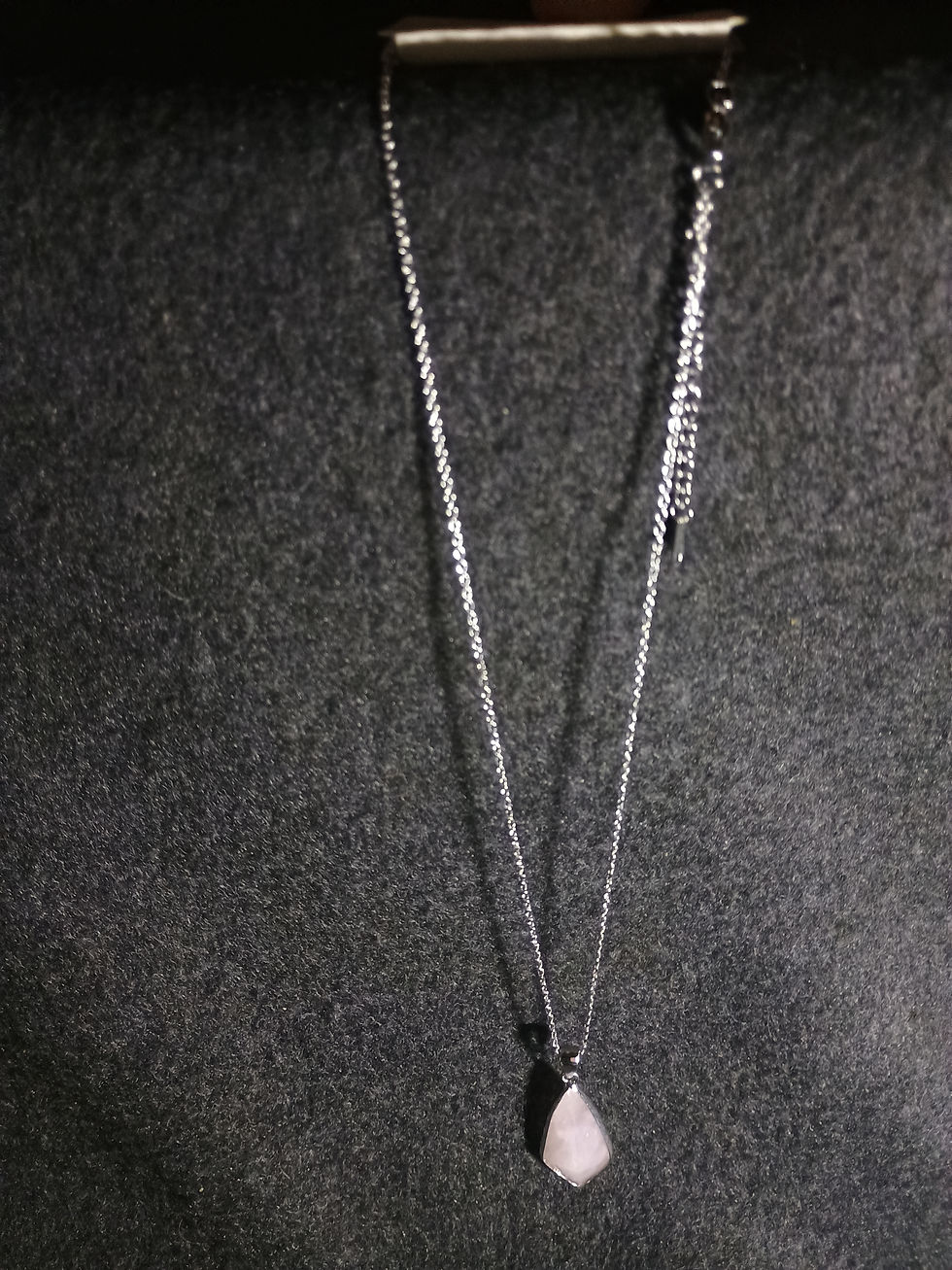 Thumbnail: Rose Quartz Necklace