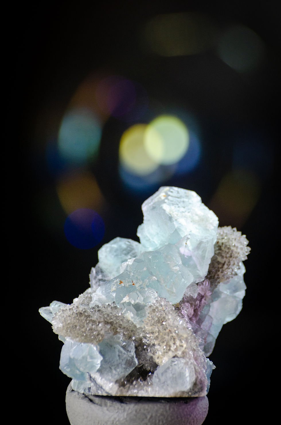 Thumbnail: Quartz and Fluorite