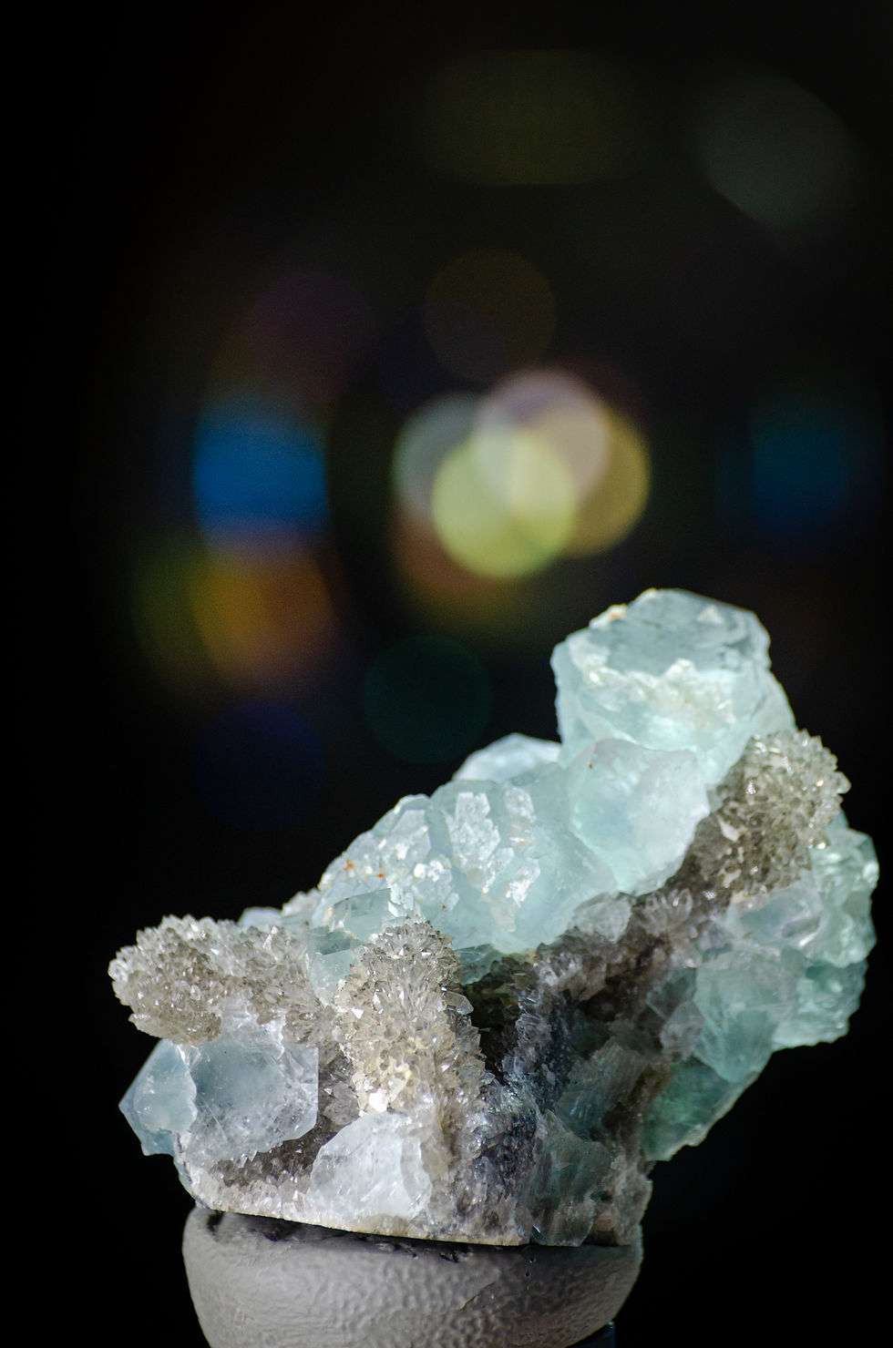 Thumbnail: Quartz and Fluorite