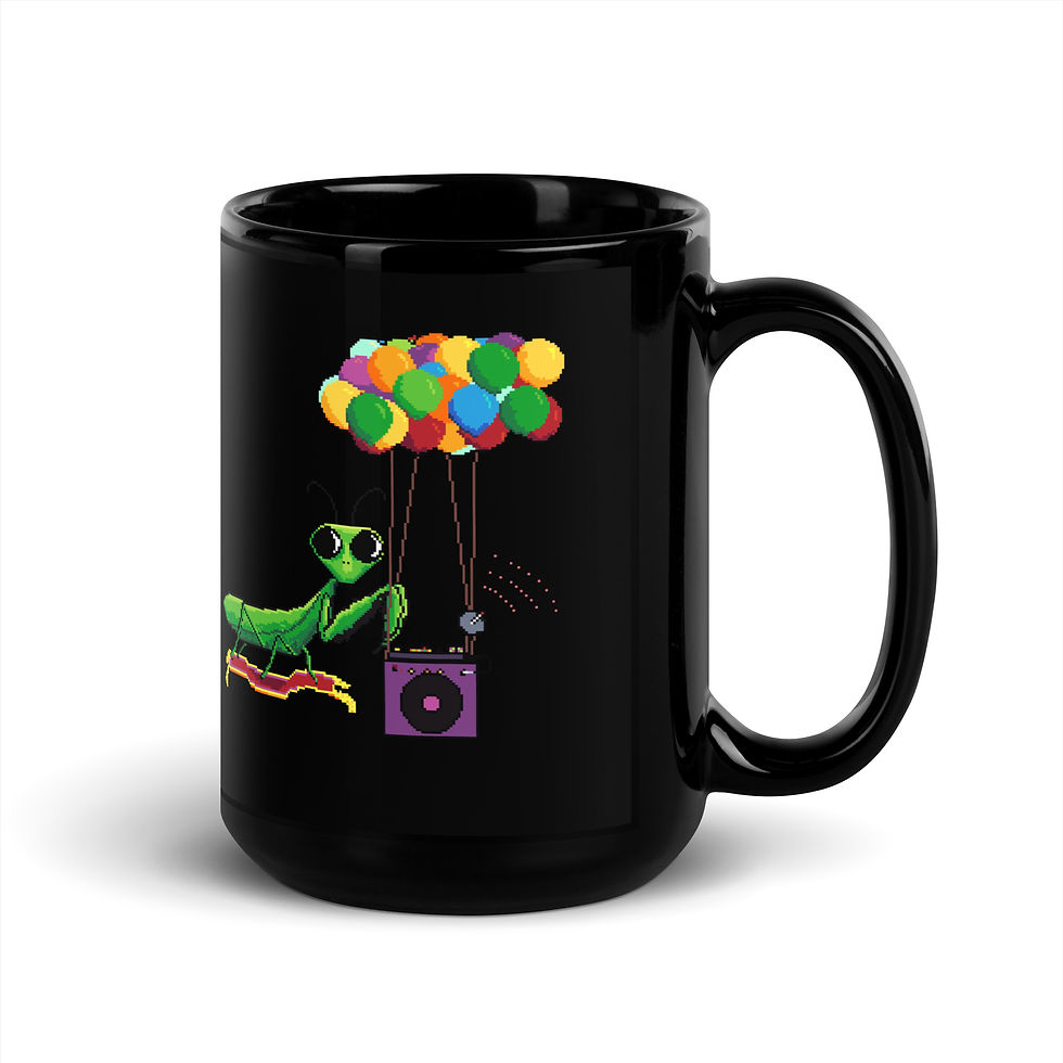 Thumbnail: Black Glossy Mug