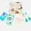 Thumbnail: Portable Baby Diaper Storage Bag Outdoor Travel Baby Wipes Towel Diapers Bag Fol