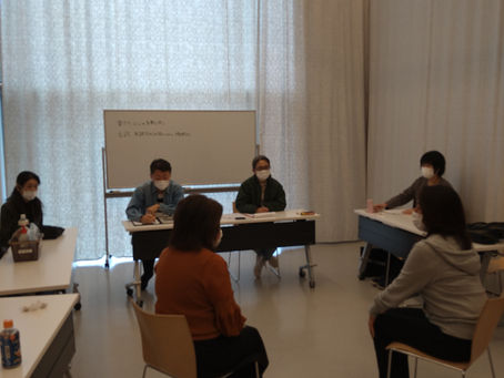 今日も面談練習頑張ってます!