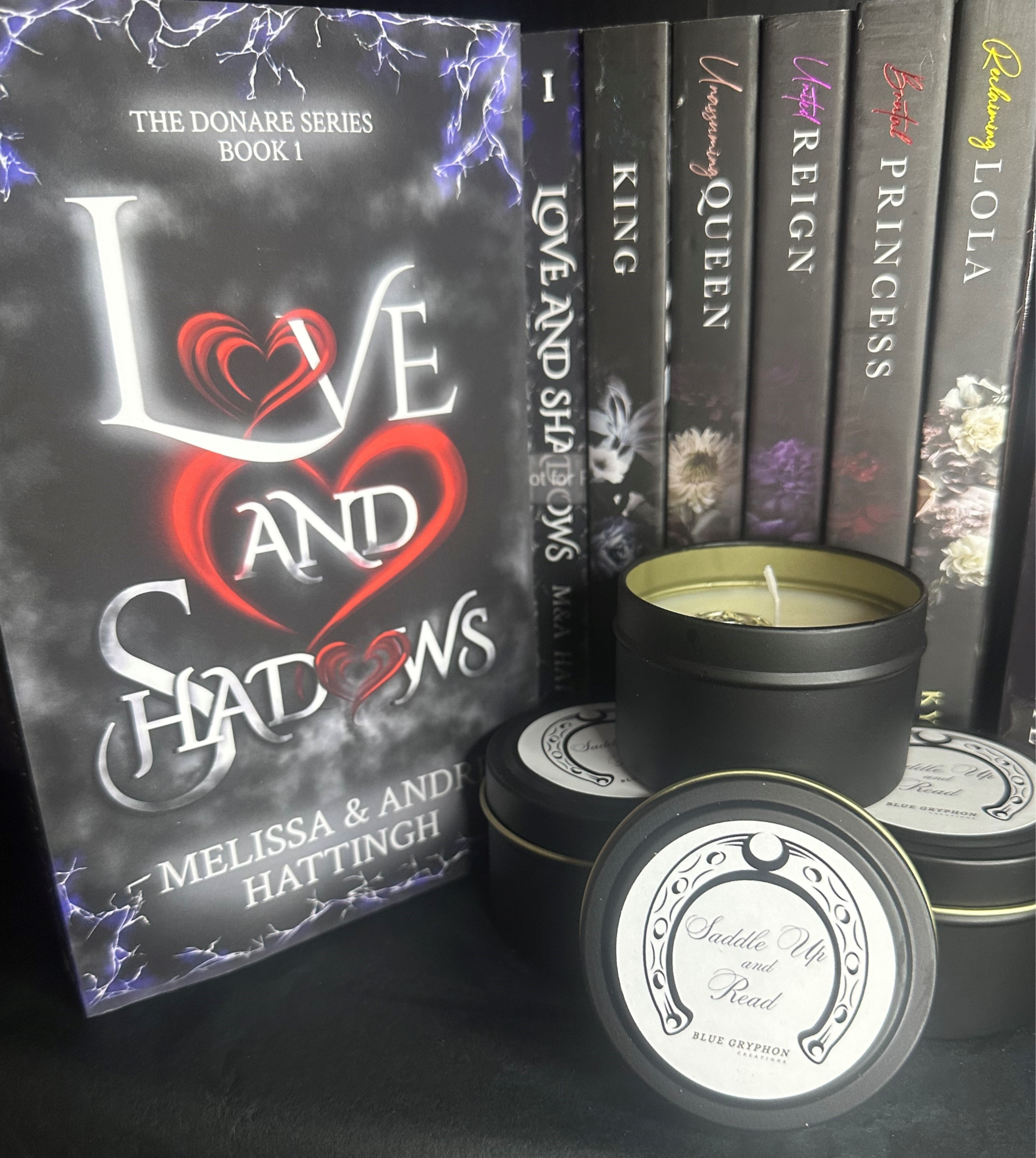 Bookish Themed Candles - Saddle Up and Read