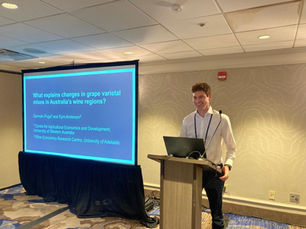 Dr Germán Puga visits New Orleans to attend the AAEA Annual Meeting 2024