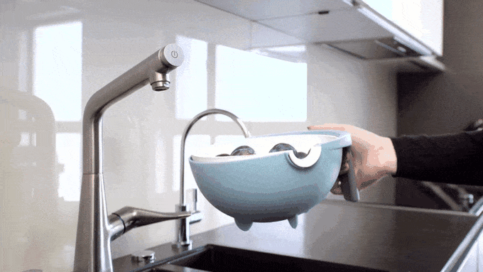 3 in 1 Water Saving Balanced Colander