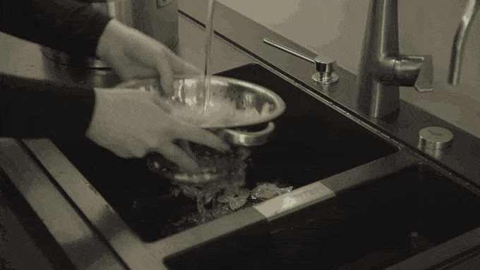 3 in 1 Water Saving Balanced Colander