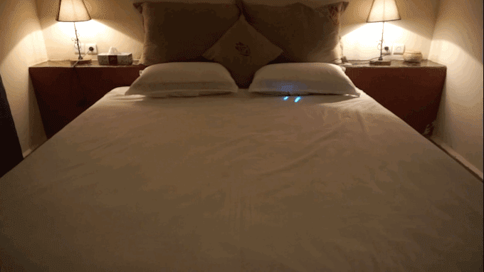 CleanseBot - World's First Bacteria Killing Robot under the sheets