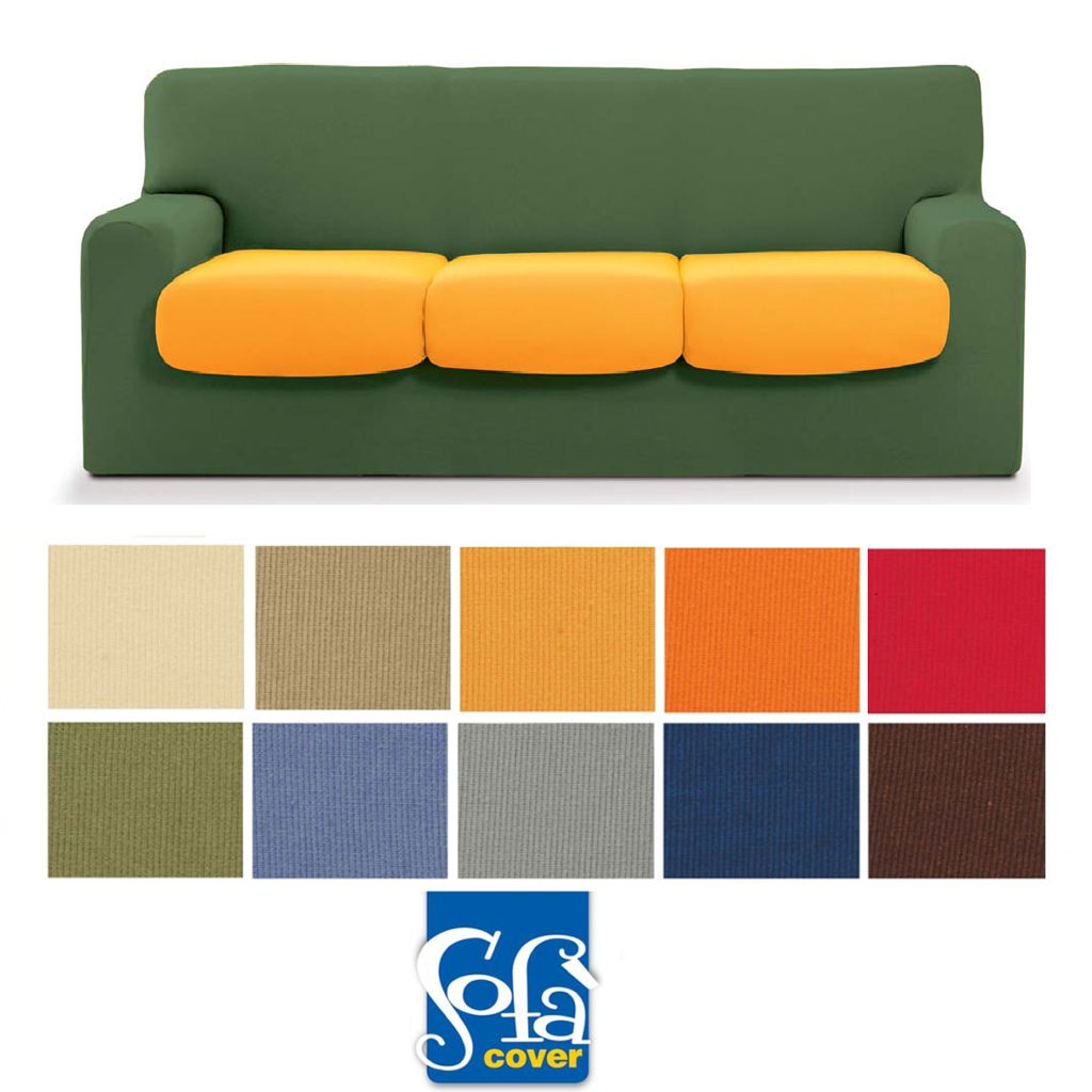 Copricuscino 3 posti Bielastico Sofà Cover