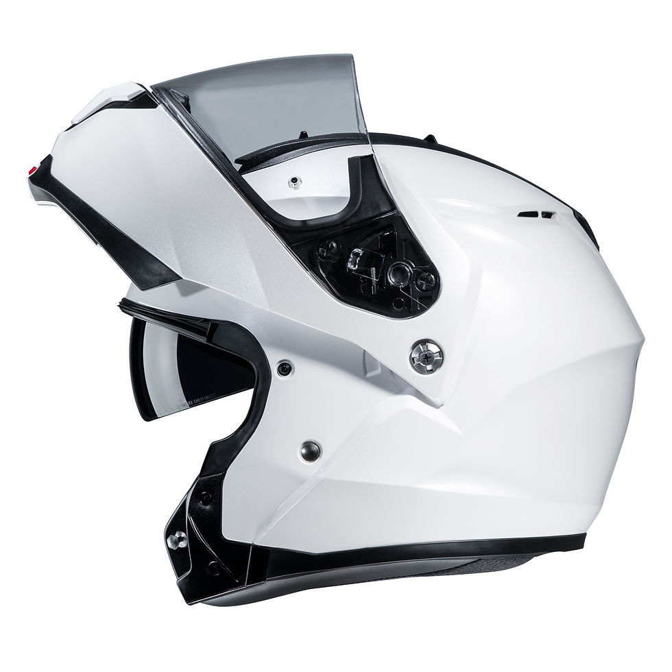 Miniatura: Capacete modular HJC C91N BRANCO