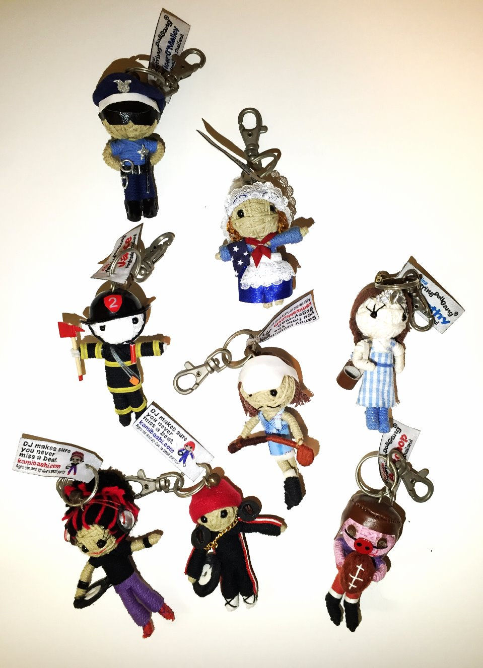 Thumbnail: String Doll Keychains
