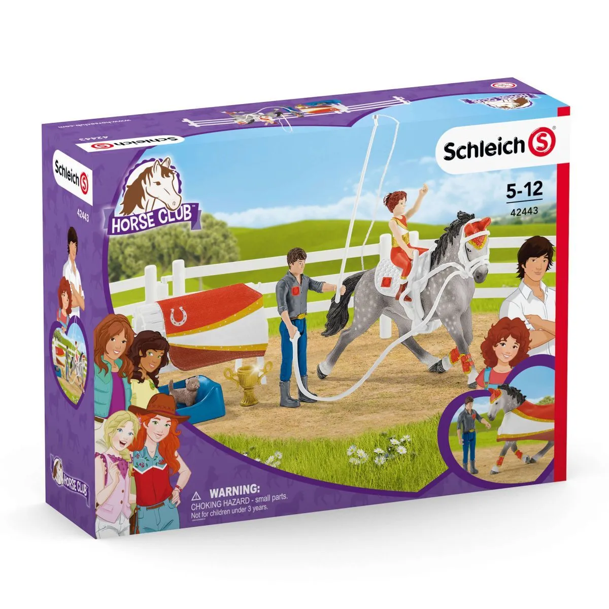 Schleich Horse Club Mia S Vaulting Set