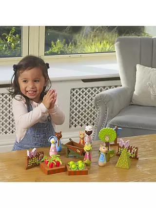 Peter rabbit wooden best sale playset