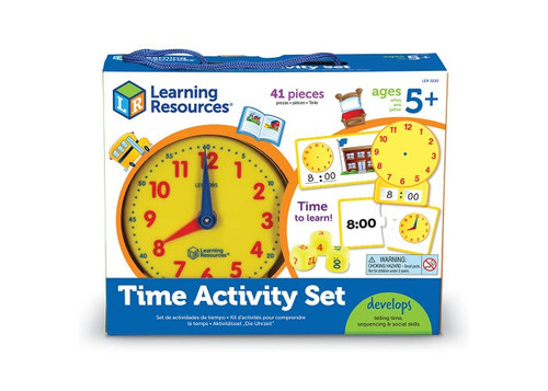 Learning Resources Time Activity Set | Duffys Toyworld