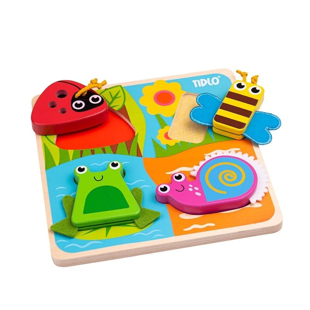 Tidlo Touch and Feel Puzzle Bugs