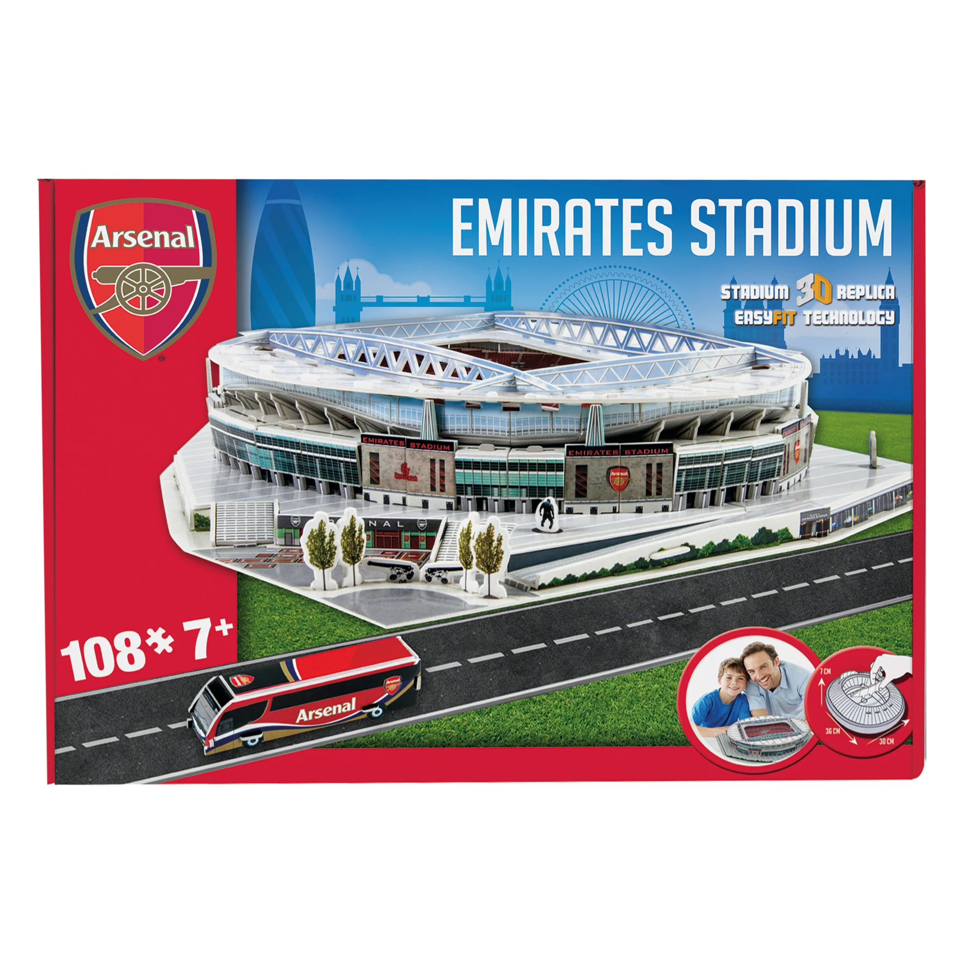 University Games Arsenal Emirates 3D Stadium Puzzle