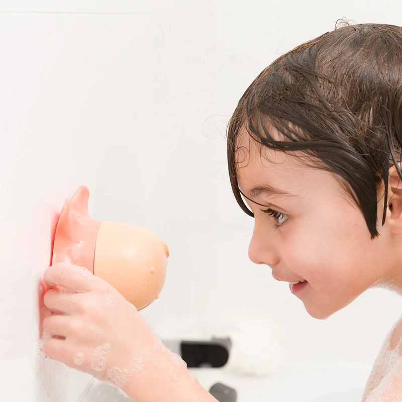 Octopus bubble bath toy top