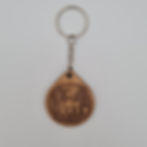 Porte-clé LVDR #9 2024 en bois gravé au laser