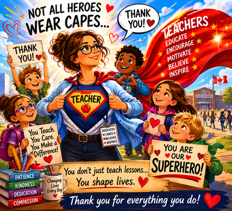 Invisible Hero Tribute: To the Teachers, Educational Assistants, Administrators, and School Staff of Lethbridge & Area