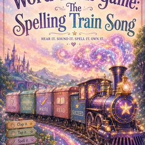 Word-Train-Game: Spelling Train Song