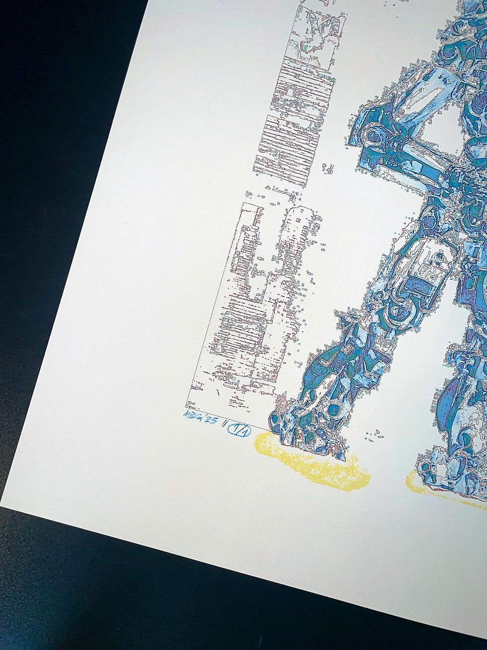 Miniaturbild: emergence & growth – 1/1 inkjet prints (2025)