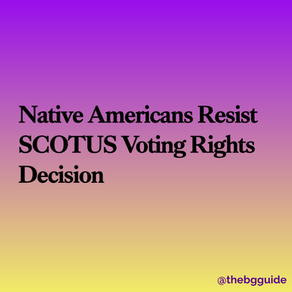 Native Americans Resist SCOTUS Voting Rights Decision