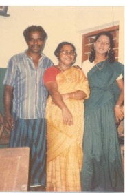 Judie Arulappan's young life with family