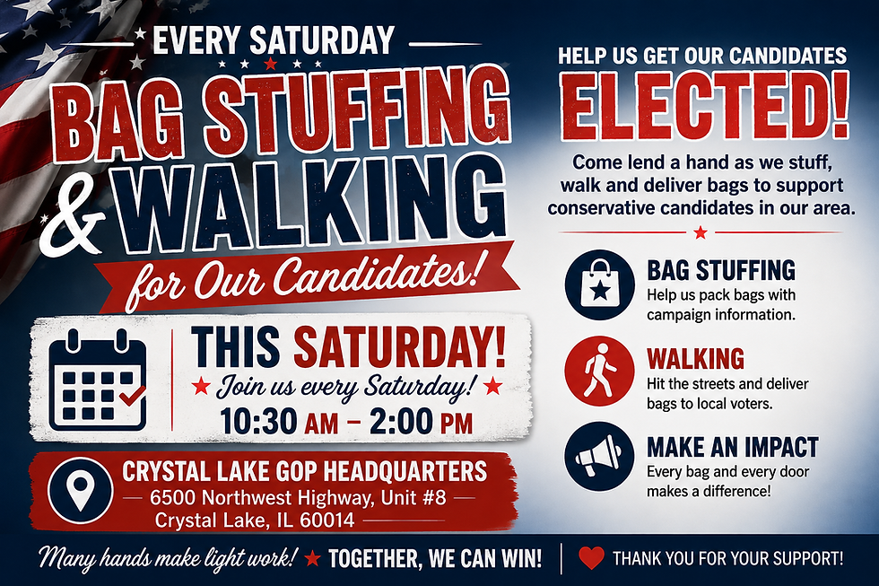 Bag Stuffing And Walking - We Need Volunteers!