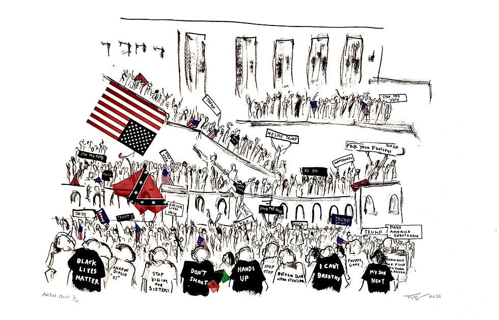 Frank Frazier "If that was some Black folks they'd be dead" in response to the capitol riots January 6, 2021