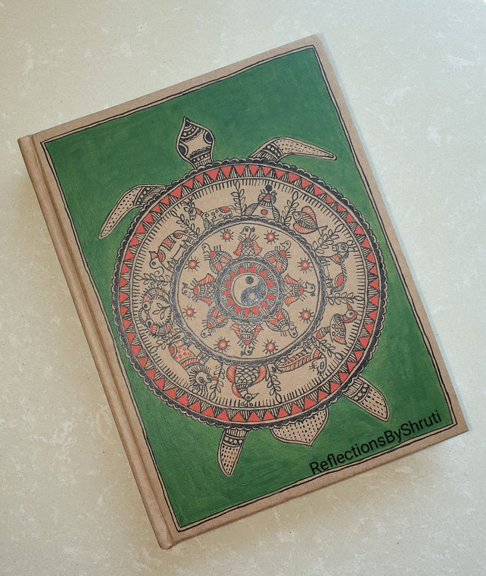 Handcrafted Journal-The Turtle
