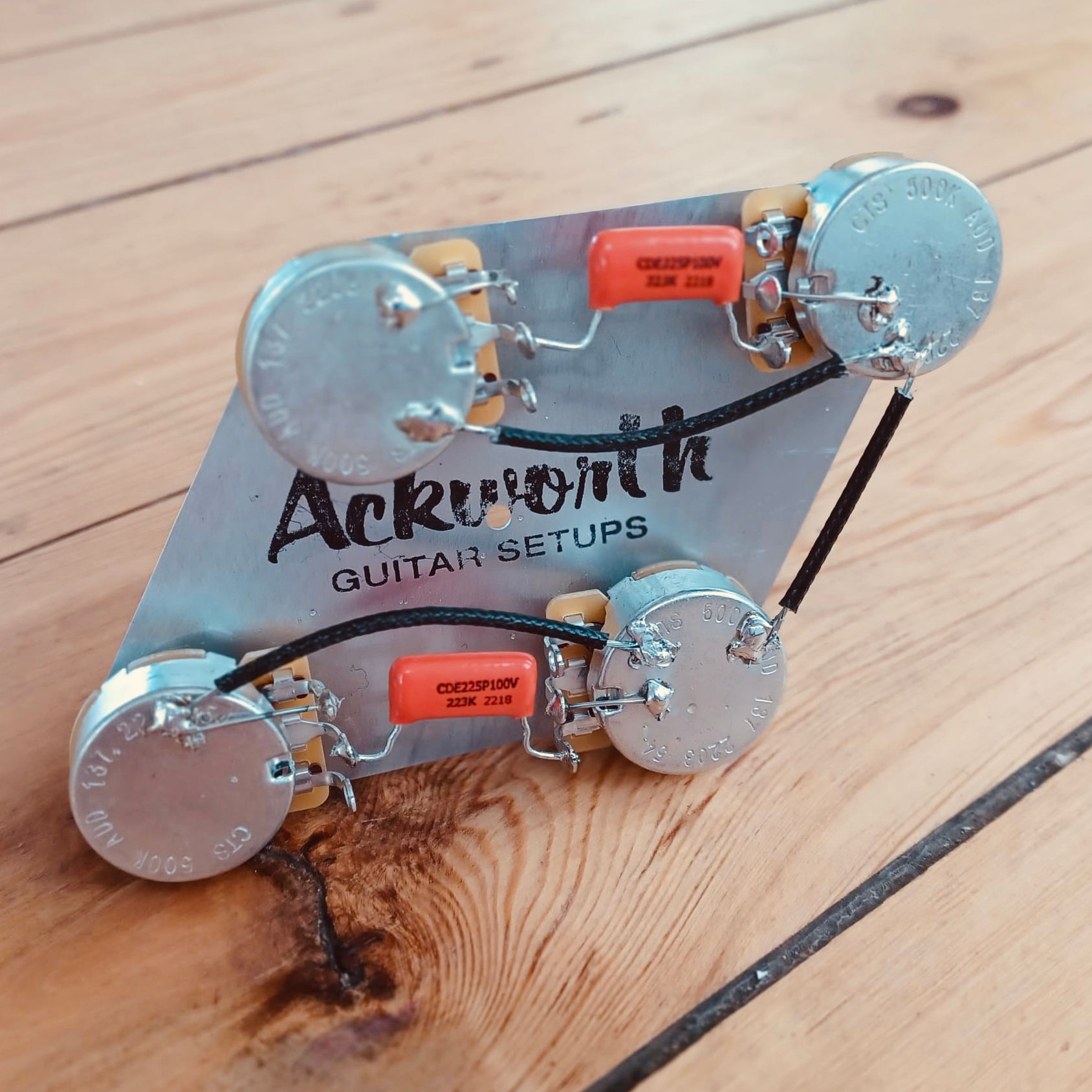 Ackworth Guitar Setups - Les Paul Drop-In Loom