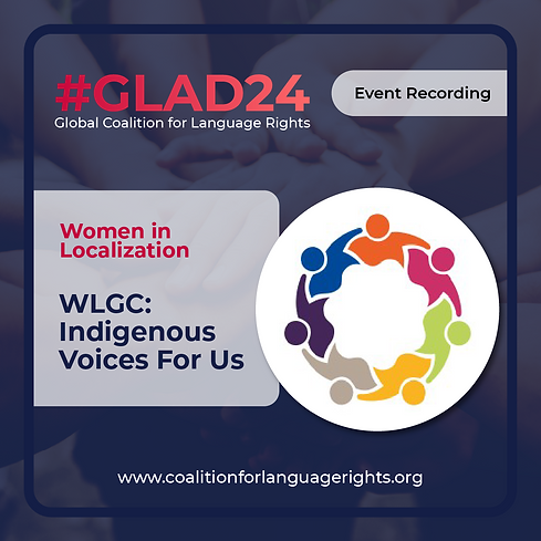 WLGC: Indigenous Voices For Us