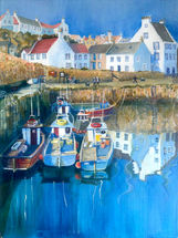 Fife - Crail Harbour
Acrylic on Canvas framed
Original - SOLD
Card - A6