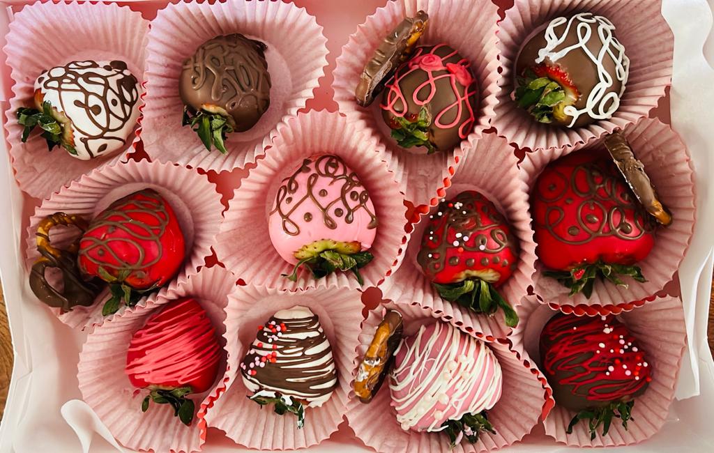 Arranged Food and Objects