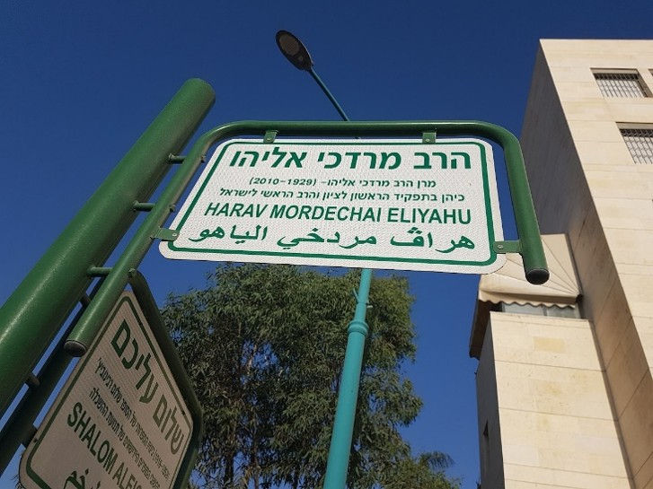 Rav Mordechai Eliyahu: Torah Meets Real Life