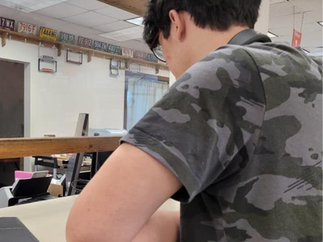 Congrats to Calvin and Happy Early Birthday