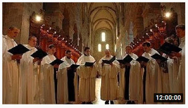 Cantos gregorianos música continua, orar