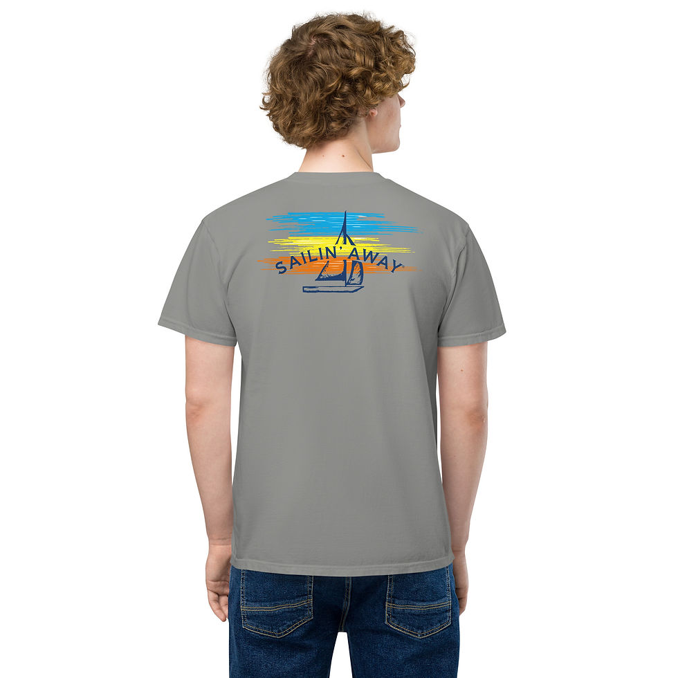Thumbnail: Sunset Sailin' Short Sleeve Pocket Tee