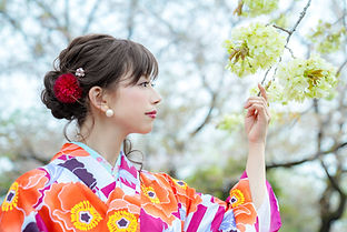 着物姿の女性