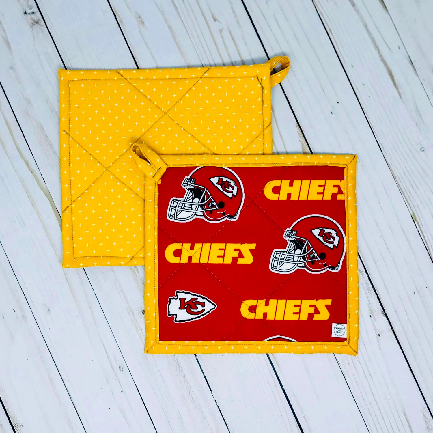Kansas City Potholders - Set of Two