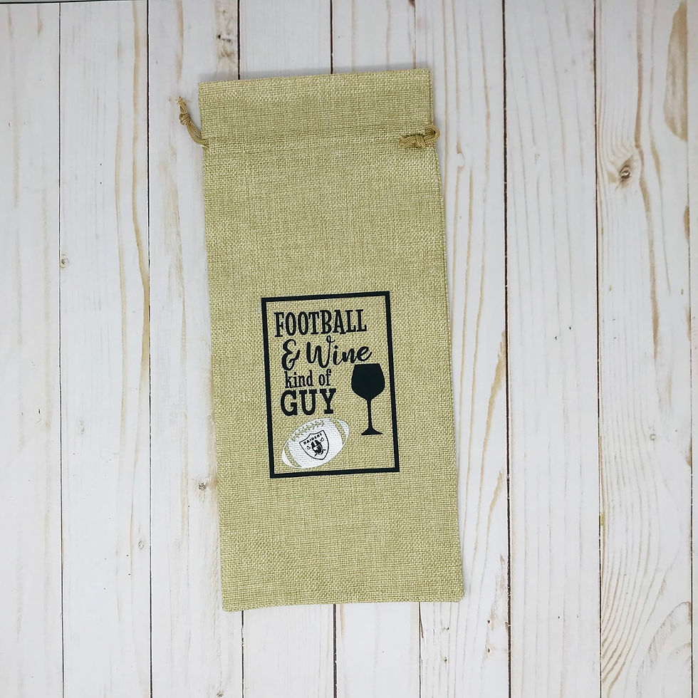 Thumbnail: Football Wine Bag