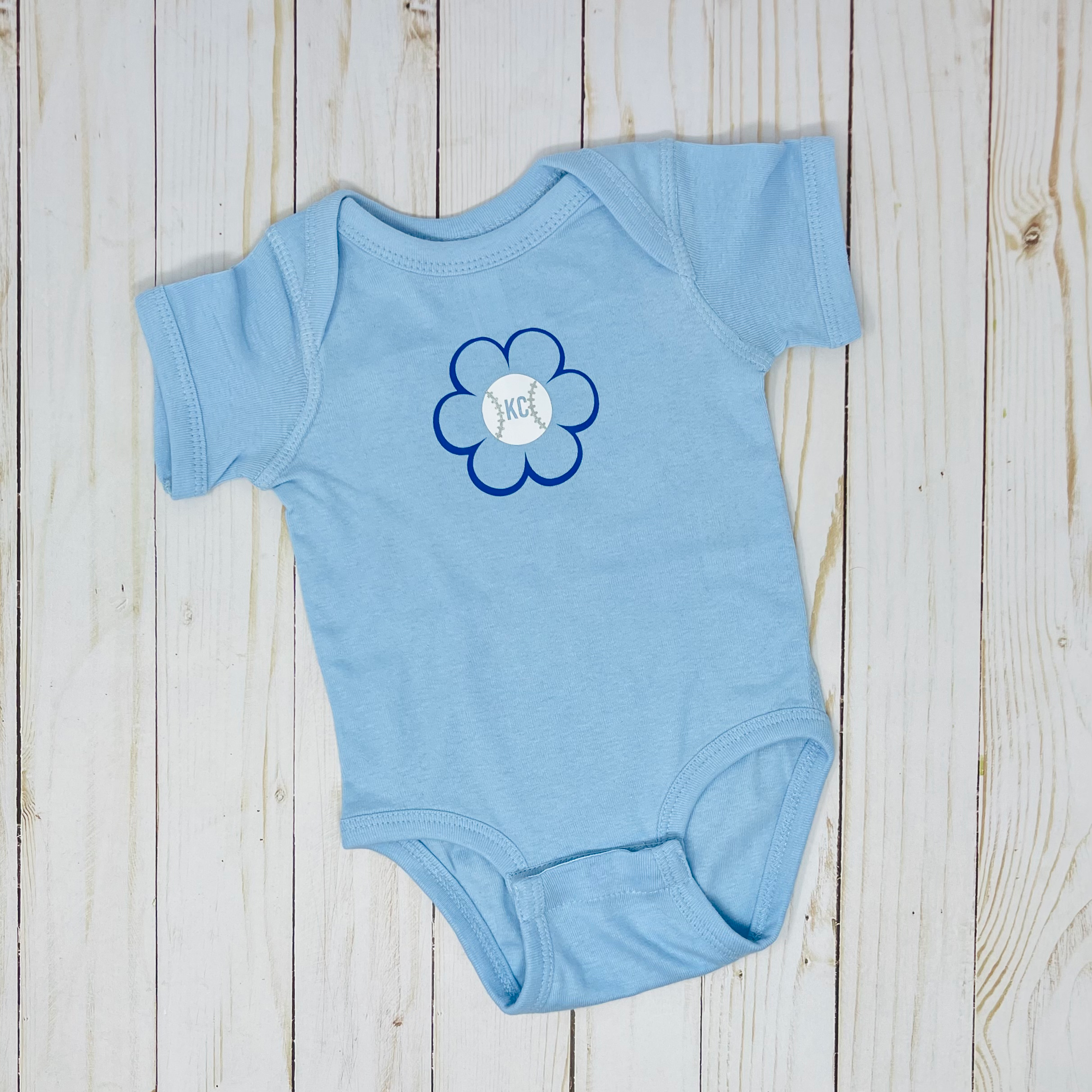 KC Baseball Onesie