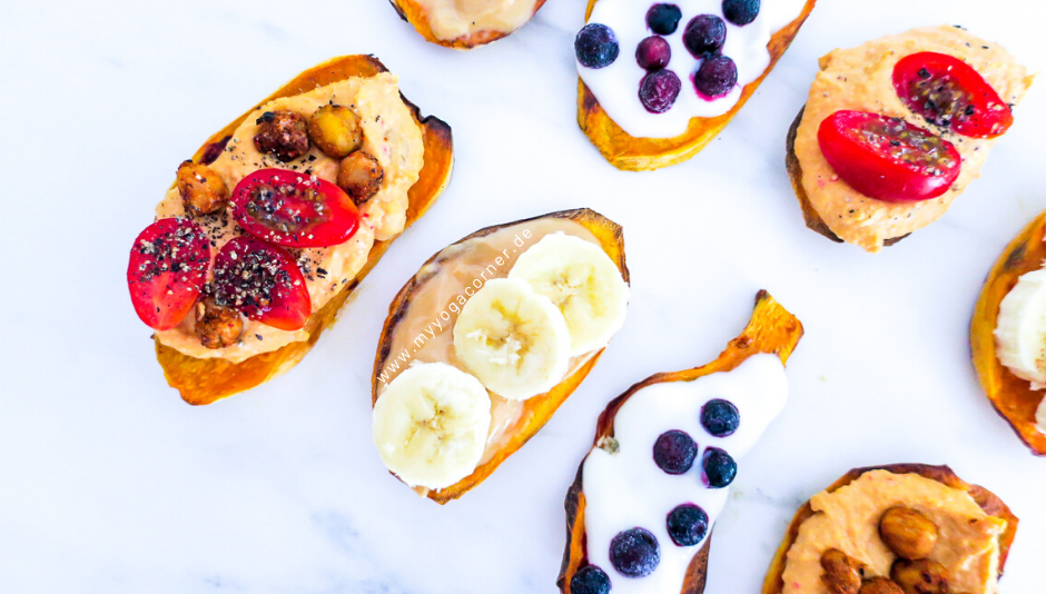 Süßkartoffel Toast #rezept #süßkartoffeln #sweetpotatoe #toast #frühstück #breakfast #gesund #schnell #einfach #easy #healthy #vegan #recipes #clean #snack